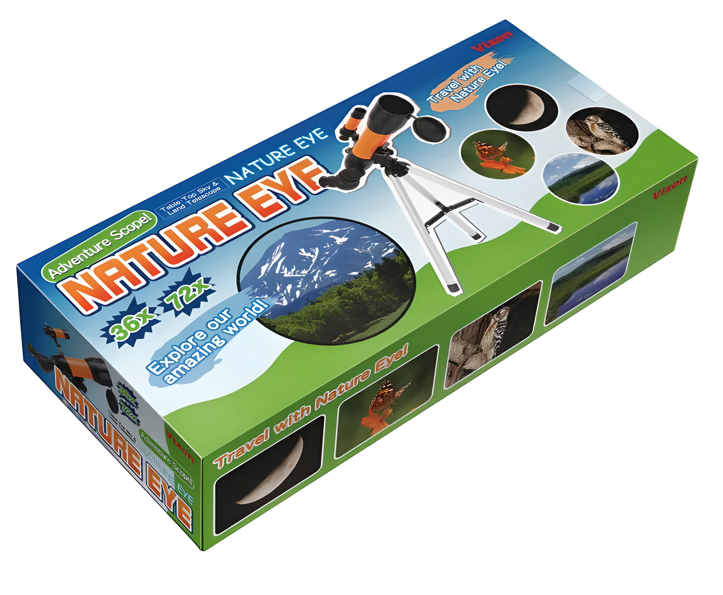 Telescopio di iniziazione Nature Eye 50/360 AZ1 per l'astronomia - Vixen