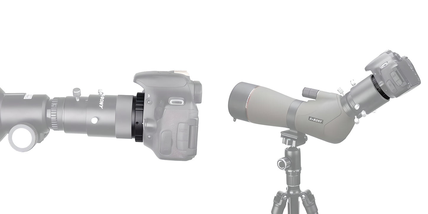 Adattatore T-Ring SV195 per telescopio compatibile Canon EOS M42 - SVBONY