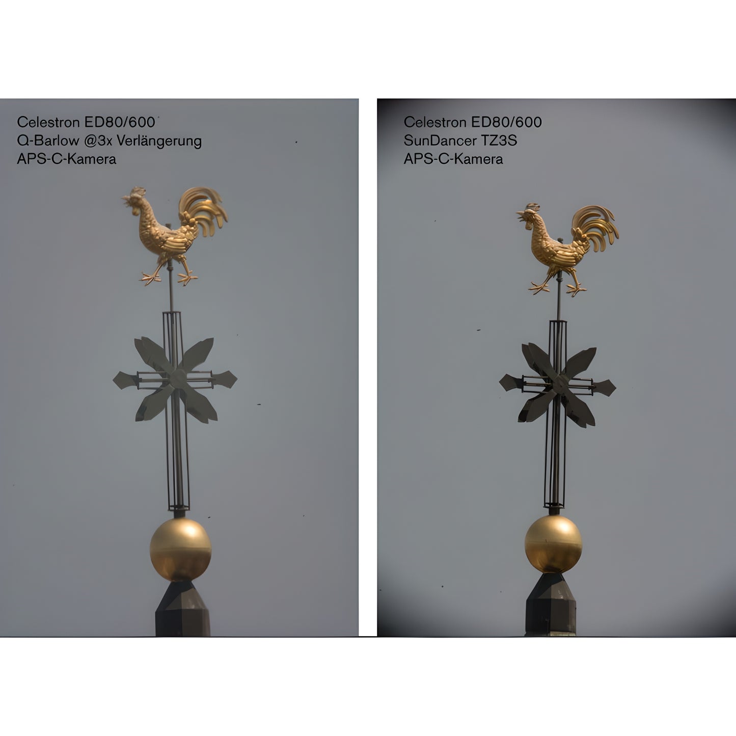 Barlow 3x Telezentrik TZ-3S SunDancer II per l'osservazione solare - Baader