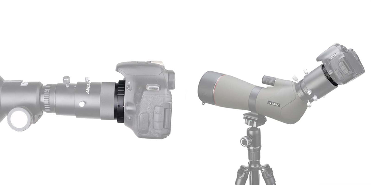 SV195 T-Ring Adapter for Canon EOS M42 Compatible Telescope - SVBONY