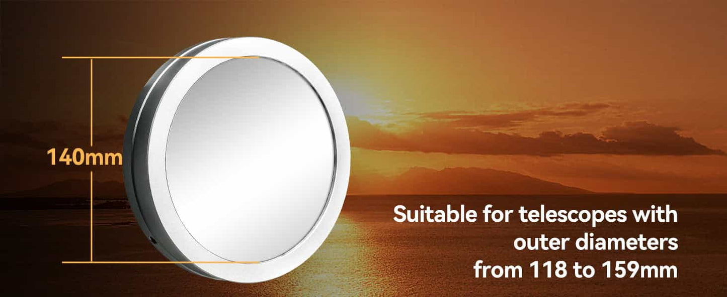SV229 140mm Metal Telescope Solar Filter - Svbony