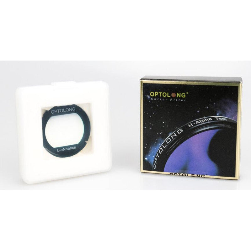 Filtro Clip L-eNhance Dual-Bandpass per Canon APS-C EOS - Hα/Hβ/OIII - riduzione dell'inquinamento luminoso - per l'astronomia - Optolong