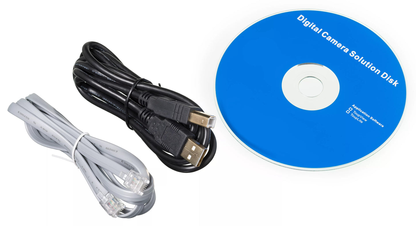 Bresser Full HD Deep-Sky 1,25" gilių stebėjimui kamera ir gidas