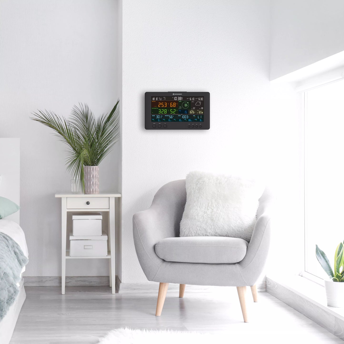 BRESSER 7-en-1 Centre Météo Station Météo Air-Mon