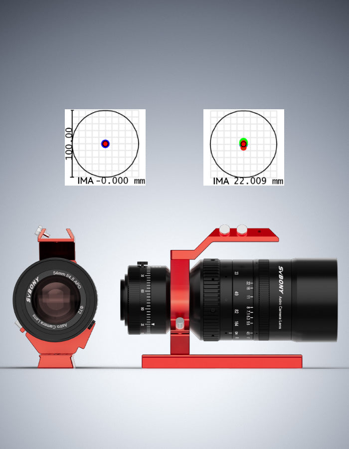 Objectif Astronomique SVBONY SV555 243mm f/4.5 ED APO pour Photographie Ciel Profond avec Kit de Montage EAF