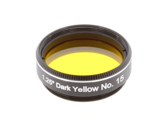 Dark Yellow Filter Nr.15 1.25" for Telescope - Explore Scientific