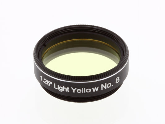 Light Yellow Filter No.8 1.25" for Telescope - Explore Scientific