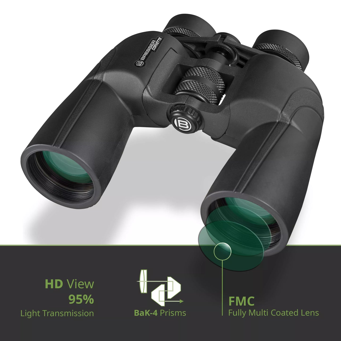Waterproof - Corvette 7x50 Porro Binoculars