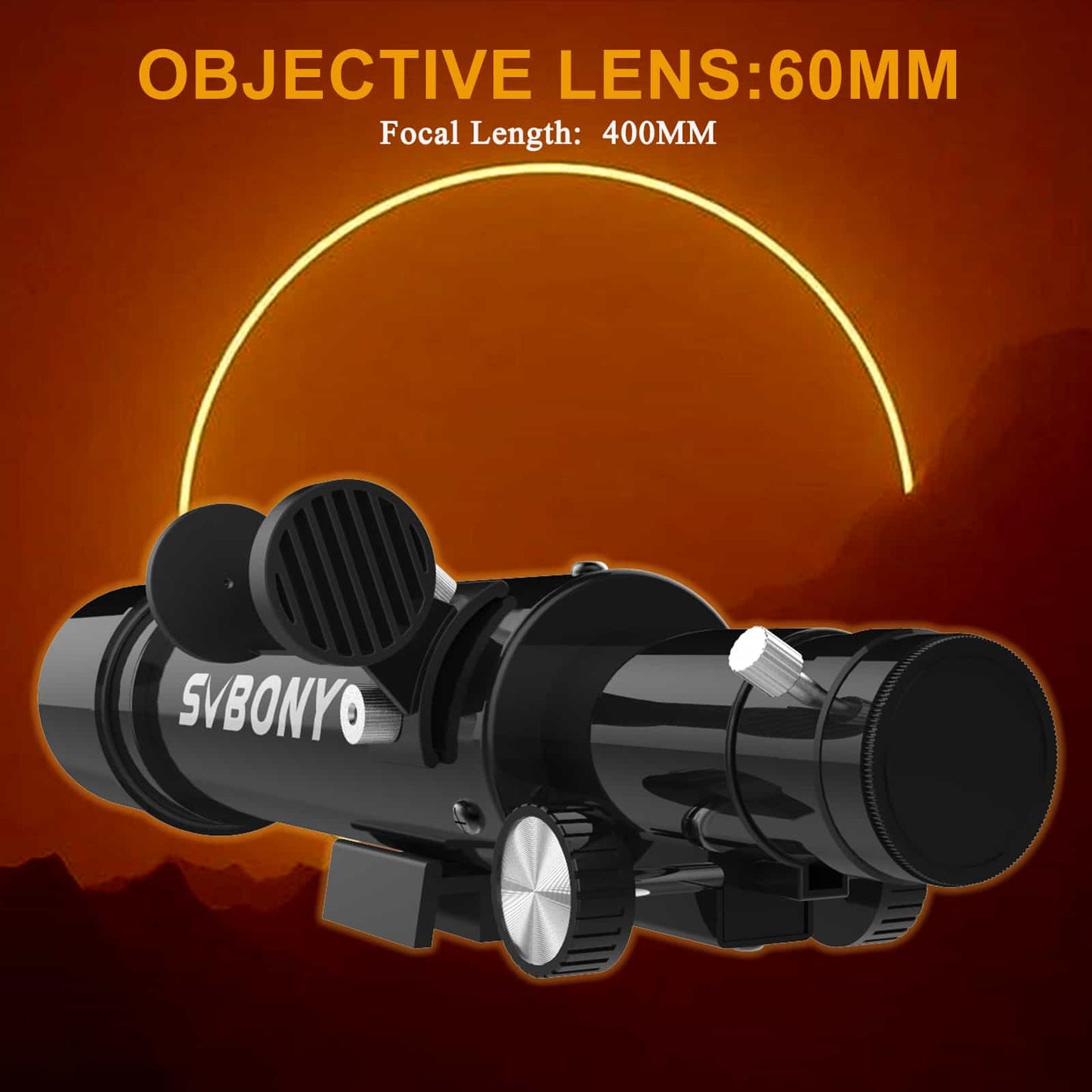 Télescope Solaire SVBONY 60mm SV510 - Astronomy Store