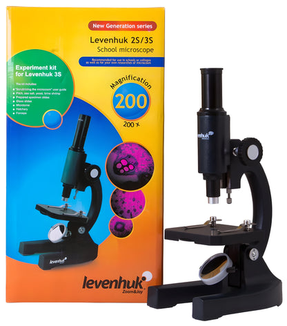 Microscope pour la biologie 200x Levenhuk 2S NG