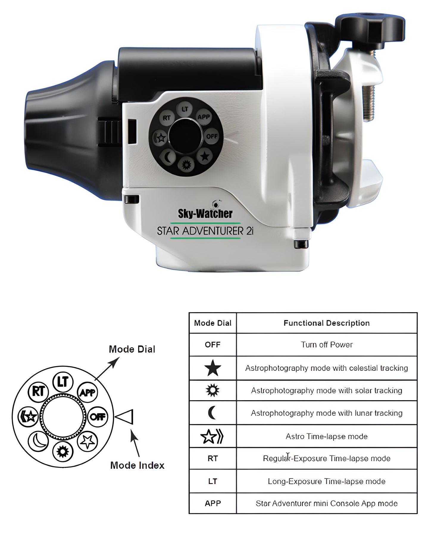 Montatura Star Adventurer 2i WiFi per l'astronomia - Sky-Watcher