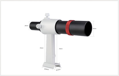 Lunette de visée métallique SV182 6x30 pour télescope d'astronomie avec support
