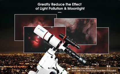 Filtre de télescope SV220 7nm 2 pouces