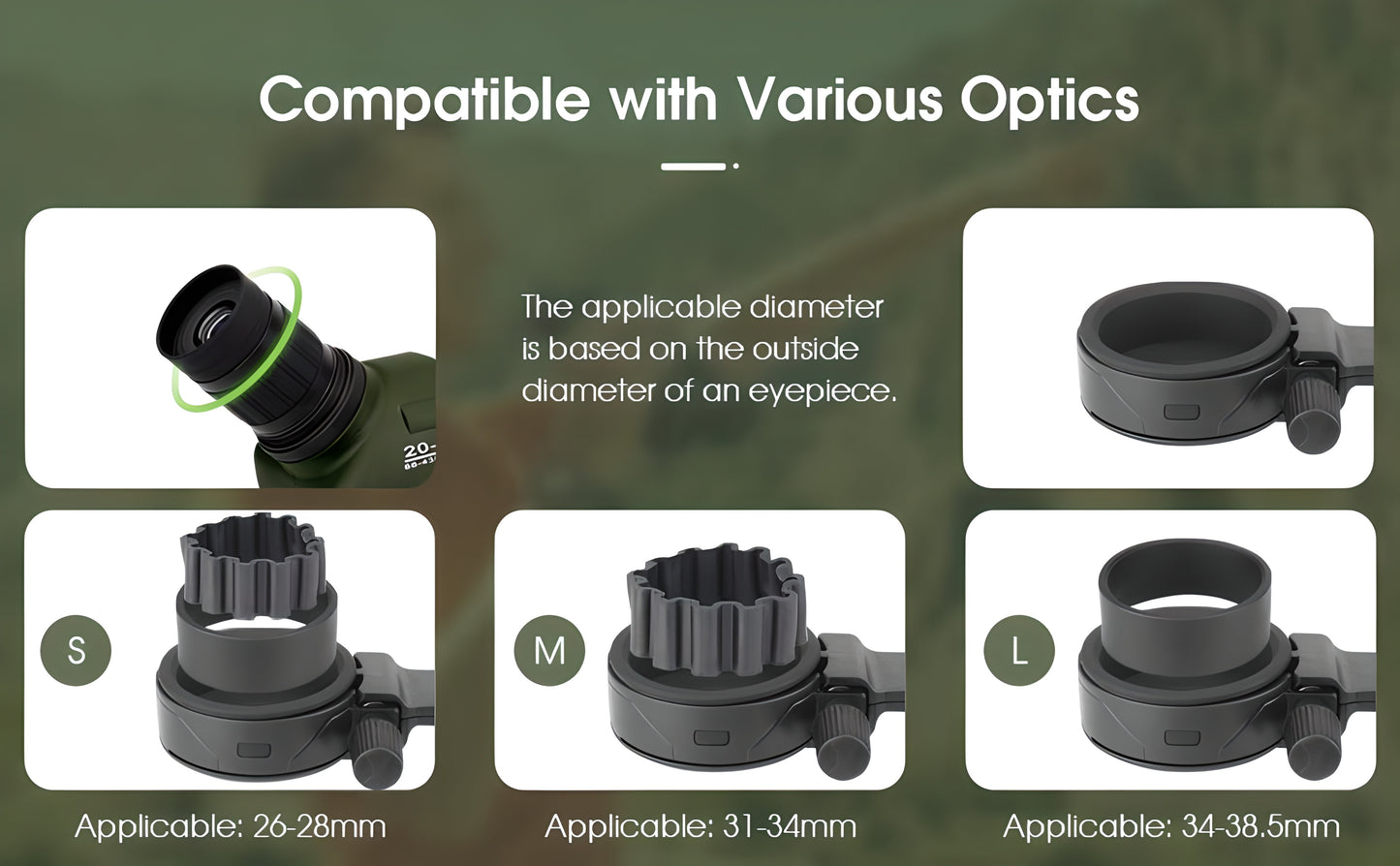 Adattatore Universale per Smartphone SV218 per Osservazione - SVBONY