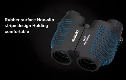 Binocolo a messa a fuoco fissa 8x25 con prisma BK7 - Svbony