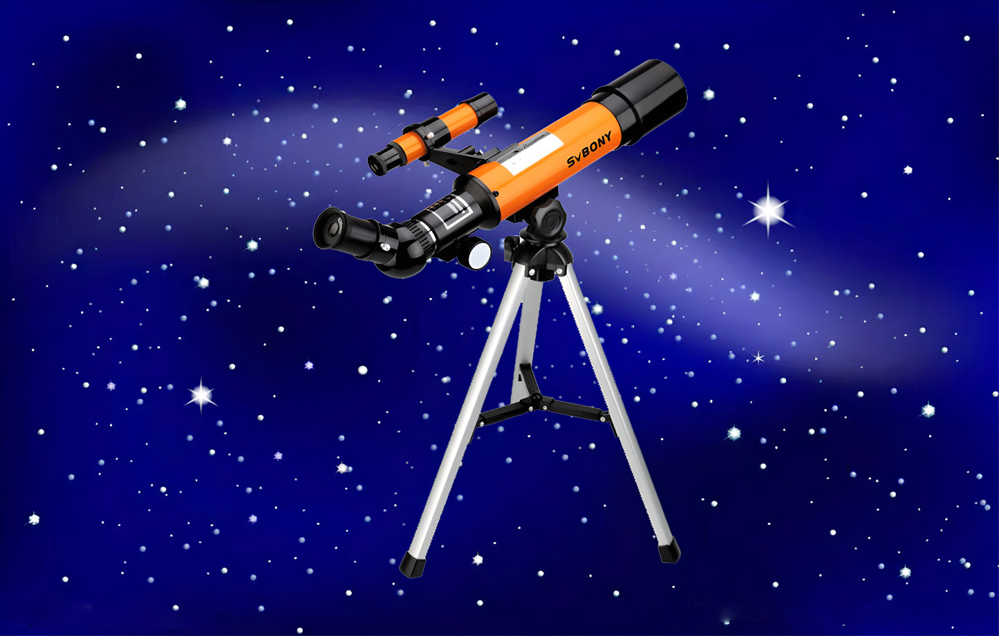 Telescope for Astronomy SVBONY SV502 for Kids - 50mm