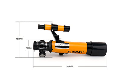 Telescope for Astronomy SVBONY SV502 for Kids - 50mm