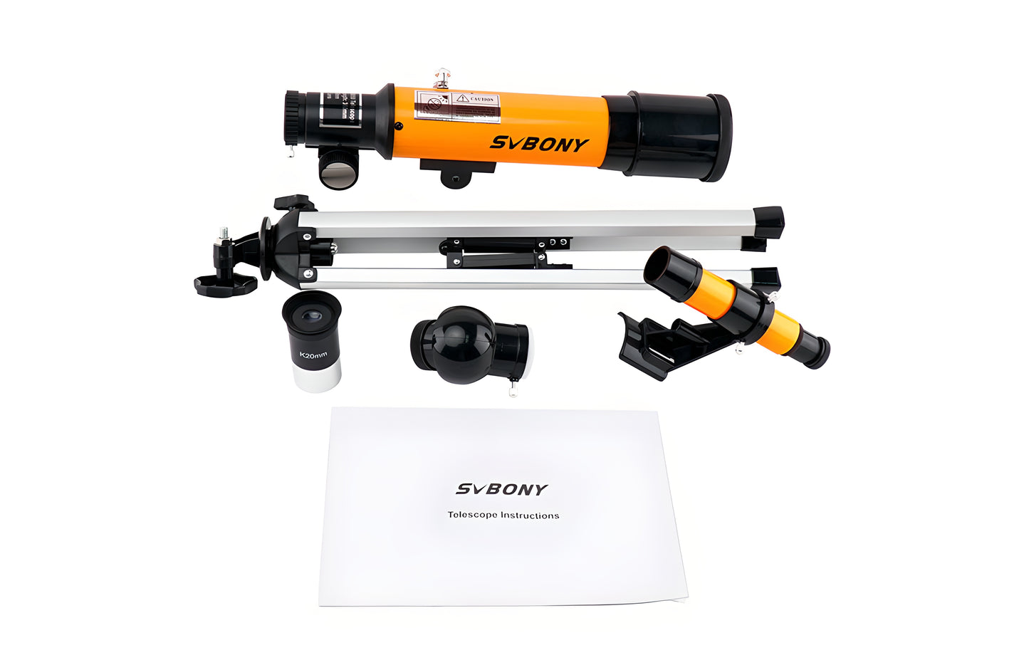 Telescope for Astronomy SVBONY SV502 for Kids - 50mm
