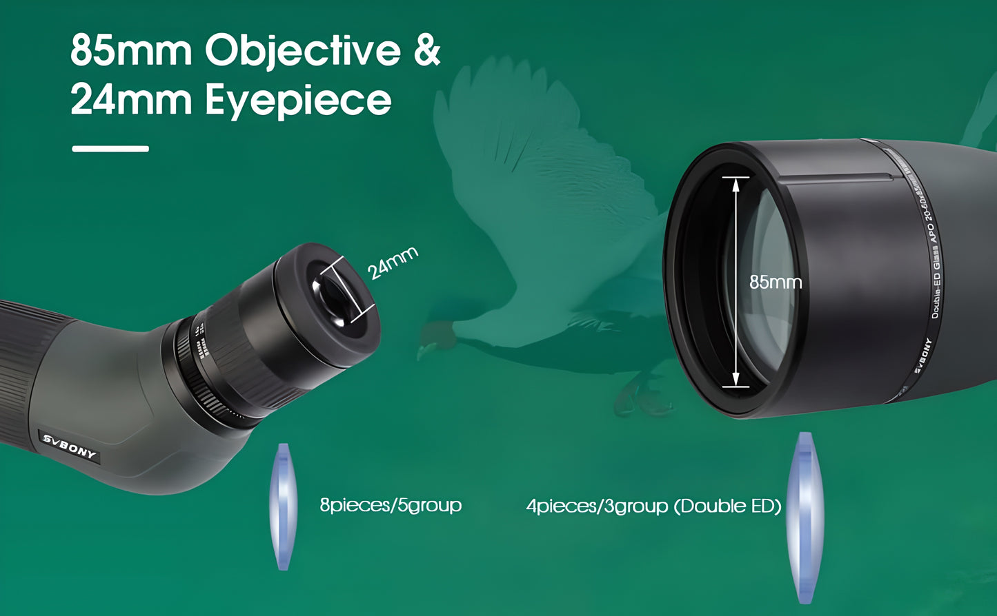 Telescope APO 20-60x85 - Svbony
