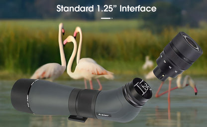 SVBONY SA405 20-60x85 ED Spektiv für Tierbeobachtung und Ornithologie - ED-Glas
