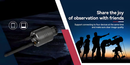 Caméra d'Astronomie WiFi SC311 IMX662 pour Astrophotographie Planétaire et EAA - SVBONY