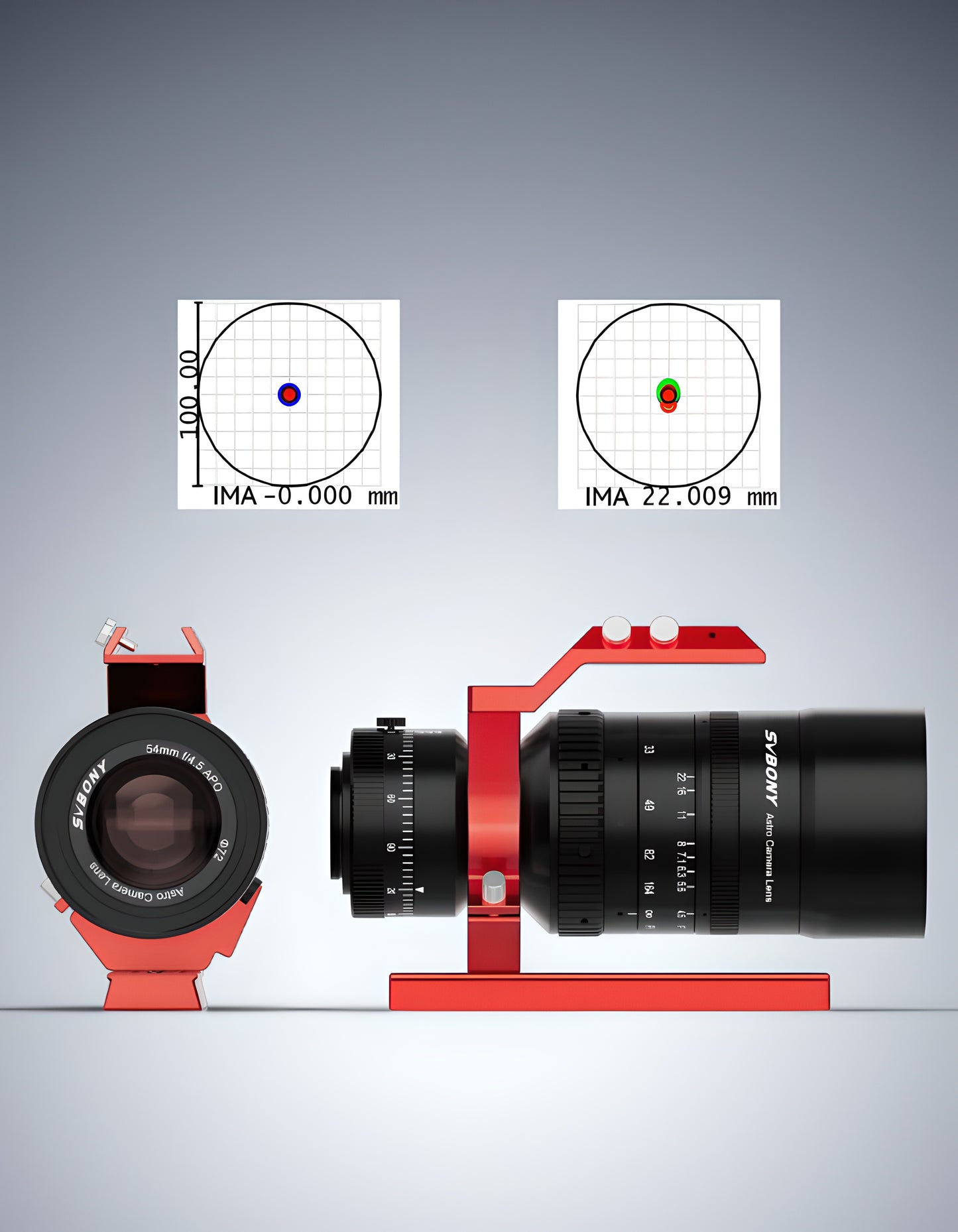 SVBONY SV555 243mm f/4.5 ED APO Astronomy Telescope for Deep Sky Photography with EAF Mounting Kit