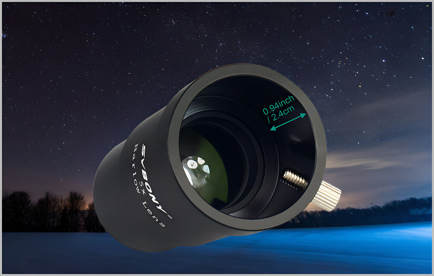 Svbony Barlow Lens 1.25 inch 5X