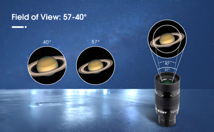 Зум-окуляр SVBONY SV135 1,25” 7-21 мм з змінним полем зору