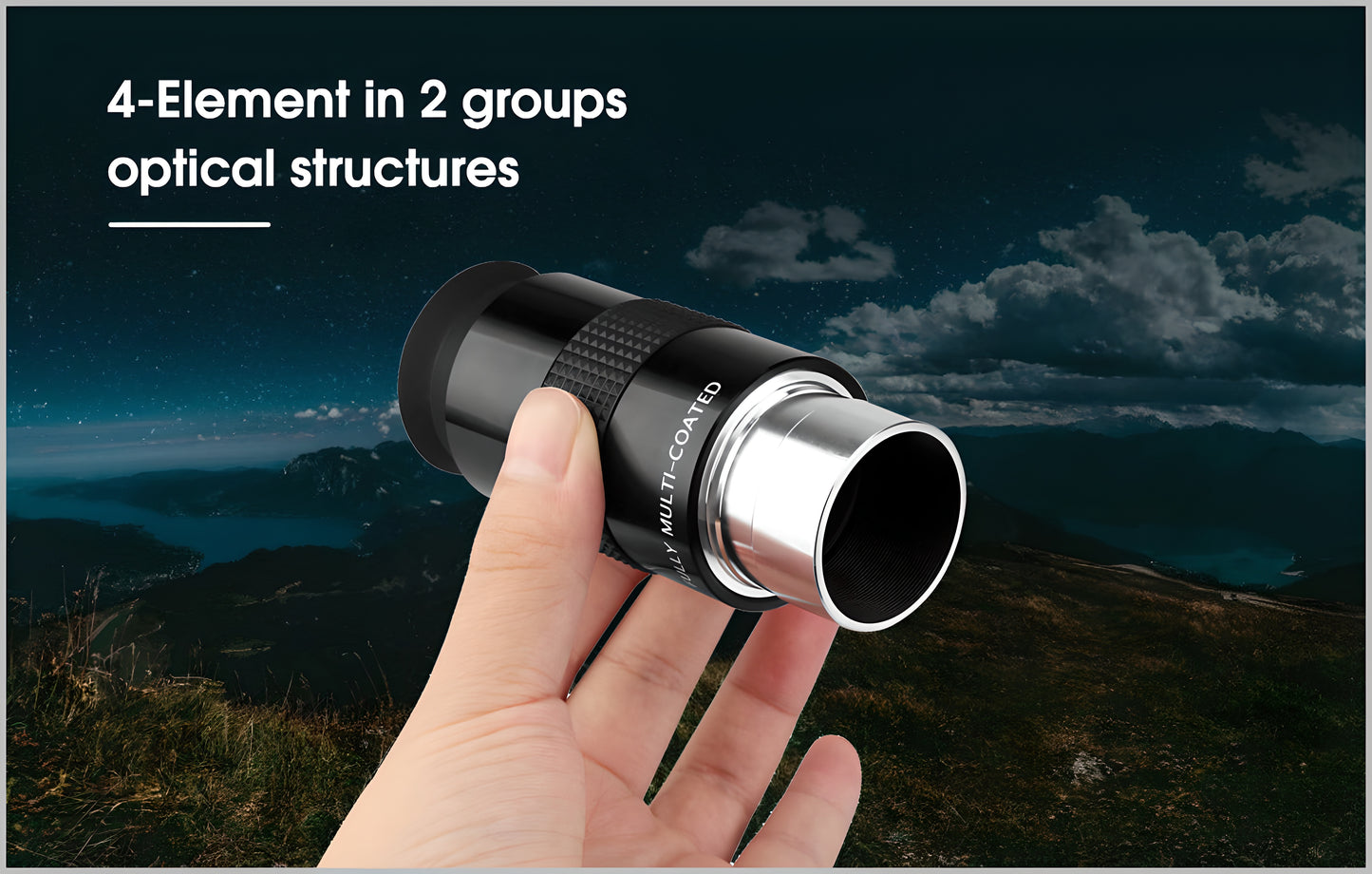 SVBONY SV131 Ocular Plossl 32mm 1,25 polegadas 48 graus para Telescópio