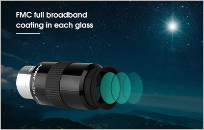 SVBONY SV131 Ocular Plossl 32mm 1,25 polegadas 48 graus para Telescópio