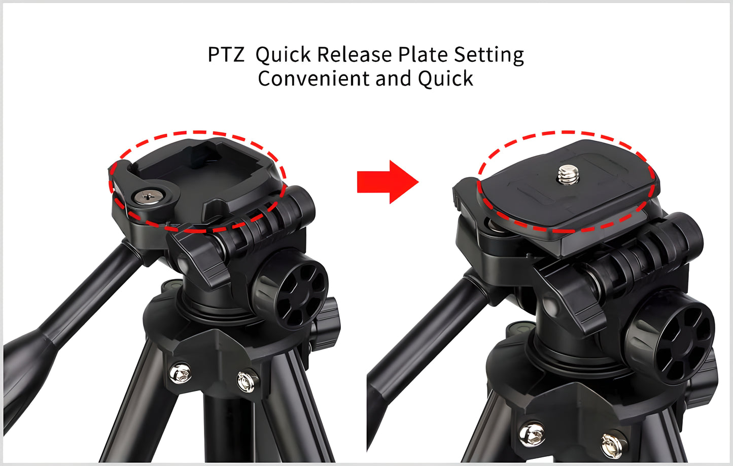 Aluminum Travel Tripod SVBONY SV101P - SVBONY