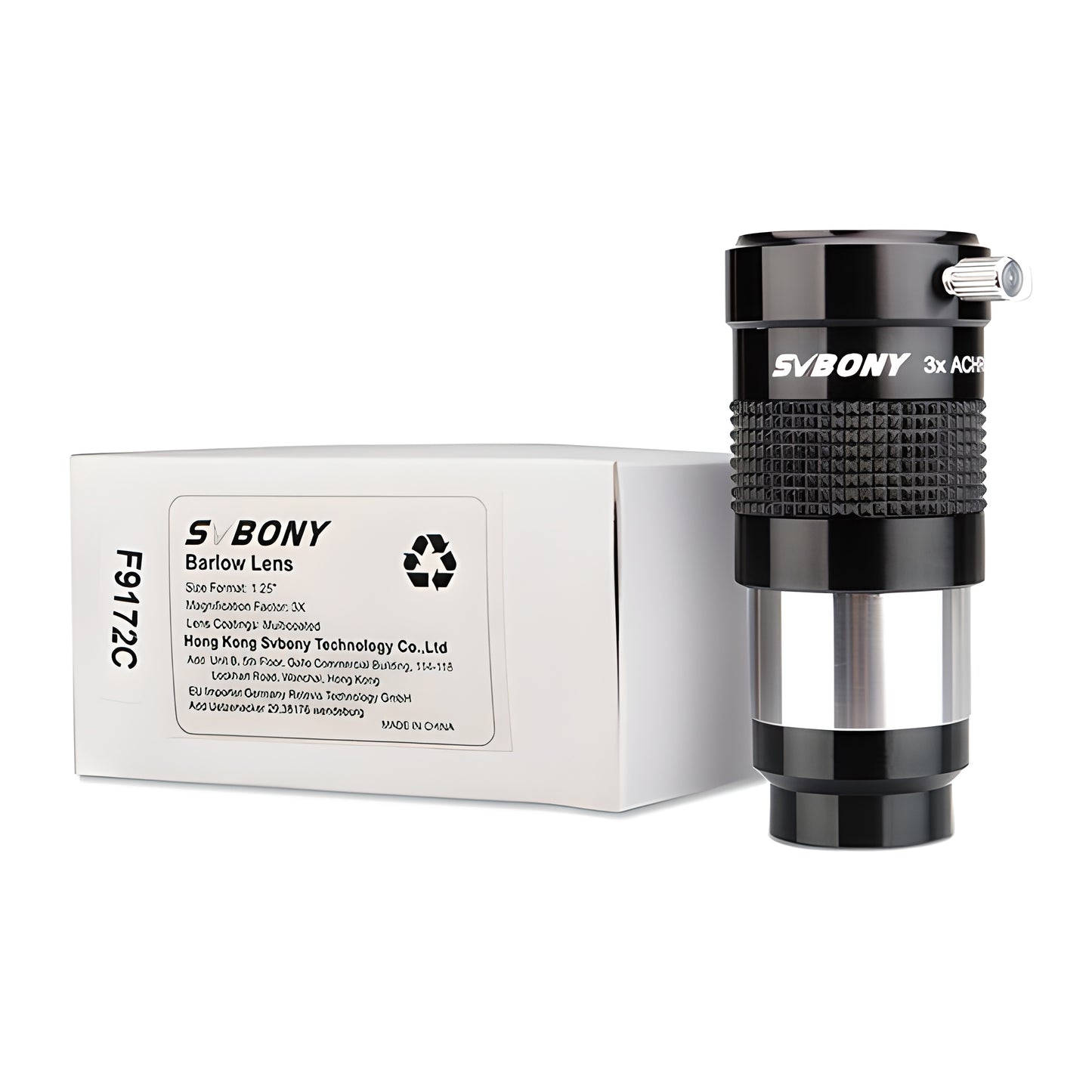 Svbony SV136 Barlow 3x 1.25 polegadas
