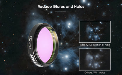 Kit de filtre LRGB 1,25 tommer til astronomisk fotografi - Svbony