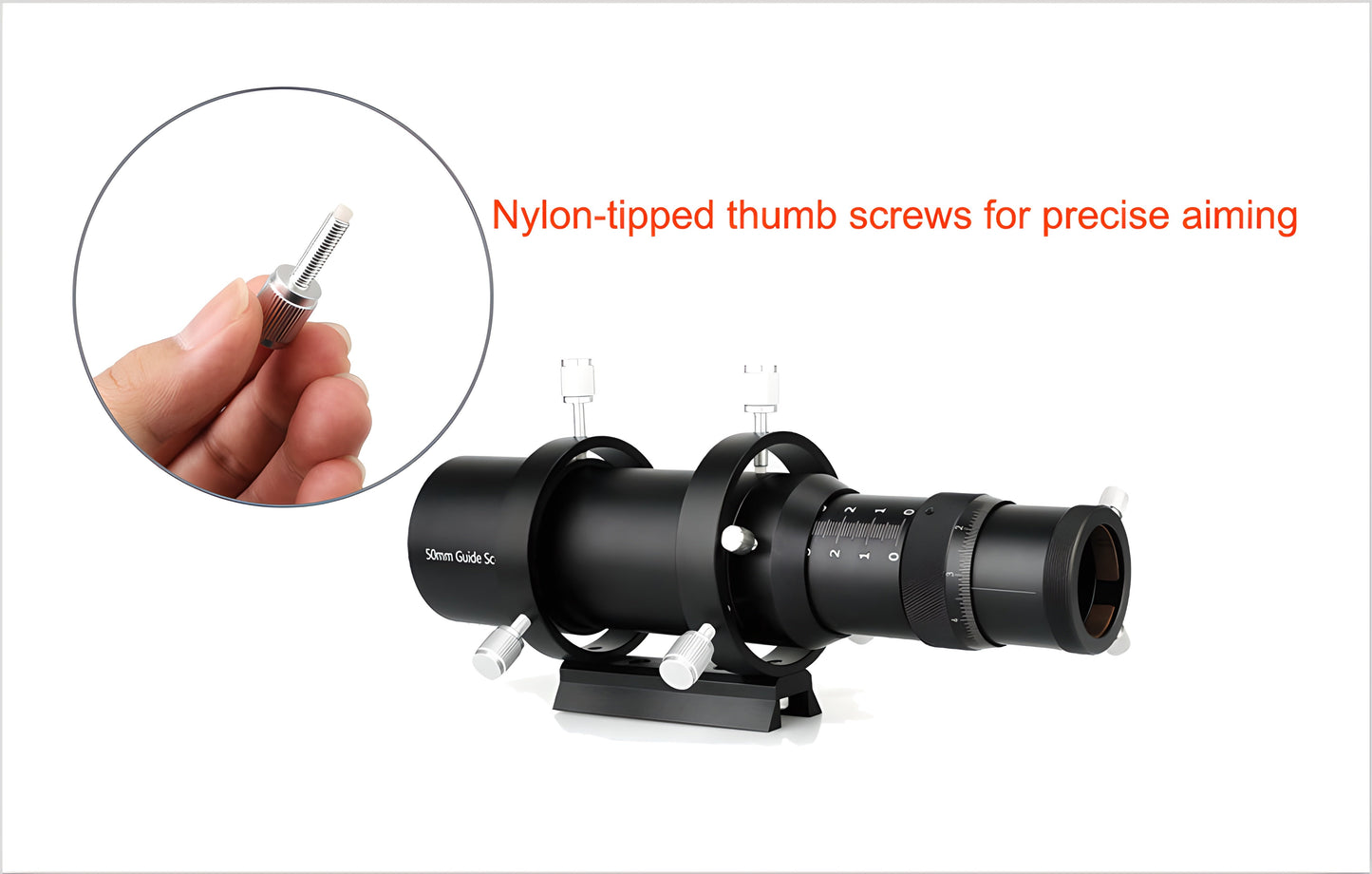 SV106 Guide Scope 50mm with Helical Focuser for Astronomical Telescope
