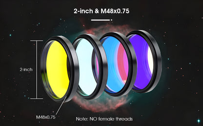 Kit de filtre LRGB 1,25 tommer til astronomisk fotografi - Svbony