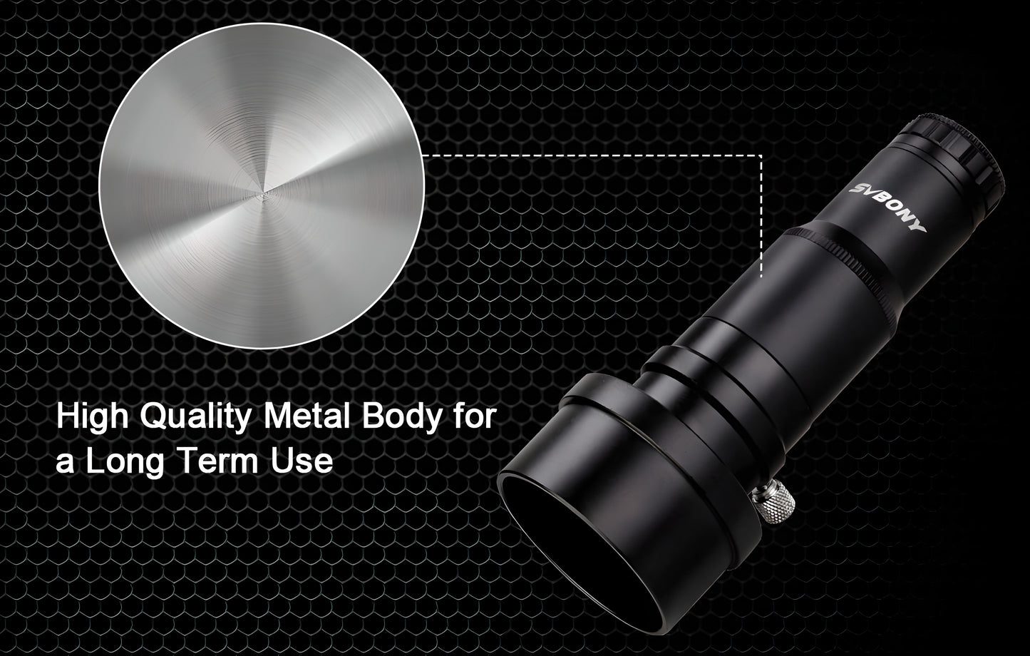 Collimatore Laser Rosso SVBONY SV121 1.25'' per Telescopi Newtoniani e SCT
