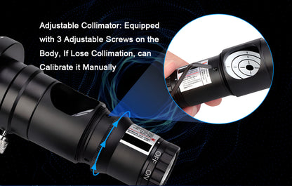 Collimatore Laser Rosso SVBONY SV121 1.25'' per Telescopi Newtoniani e SCT