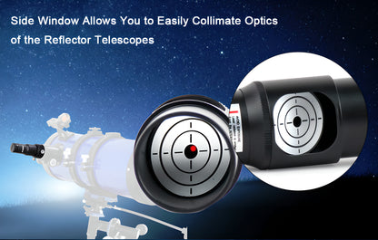 Collimatore Laser Rosso SVBONY SV121 1.25'' per Telescopi Newtoniani e SCT