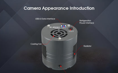 Caméra Astronomique Couleur 1" SV605CC avec Refroidissement TEC - SVBONY