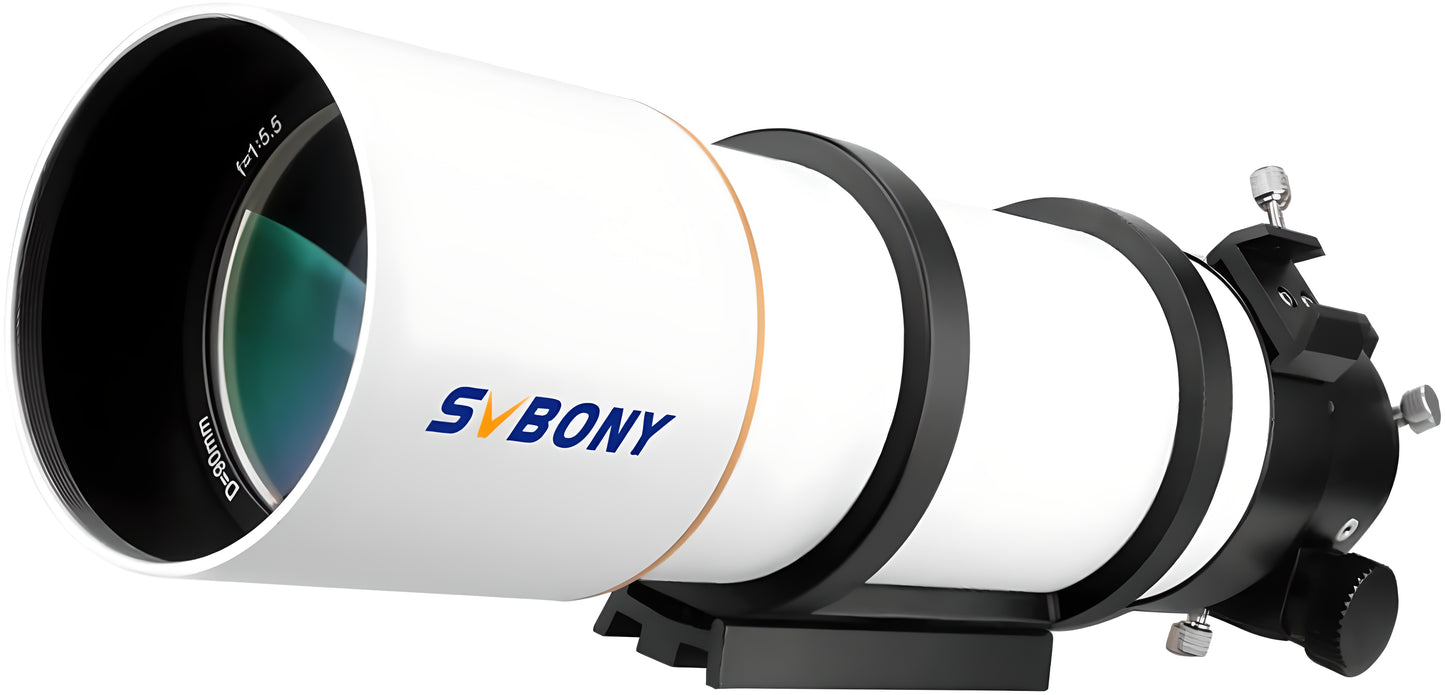 Telescope Astronomique SV48P 90mm f/5,5 avec Objectif ED et Focuser Double Vitesse
