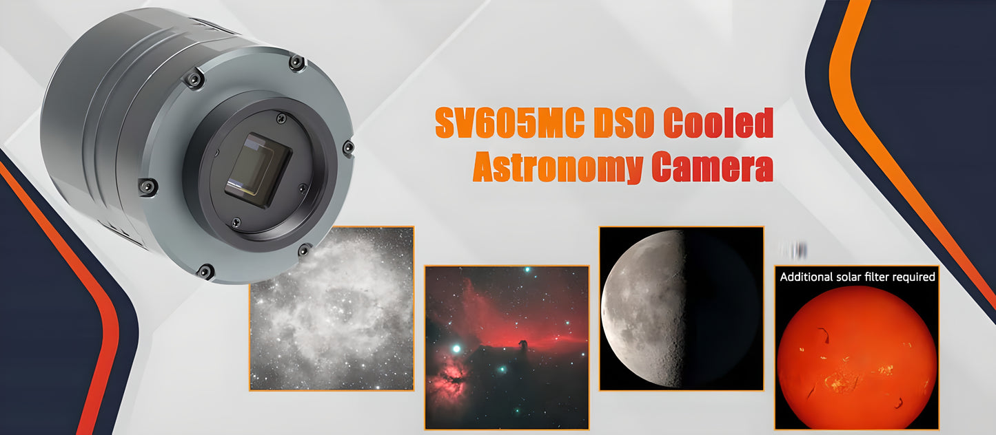 Camera Mono Refroidie SV605MC IMX533 for astronomy - SVBONY