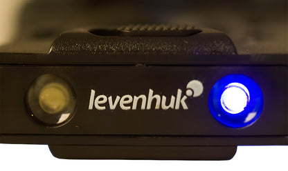 Loupe Pliante LED UV Double Lentille 30x-60x - Levenhuk