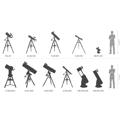 Télescope Newton 76/700 sur monture AZ-1 Starscope TS Optics