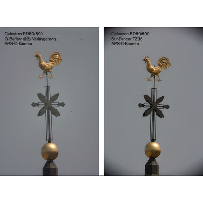 Barlow 3x Telezentrik TZ-3S SunDancer II per l'osservazione solare - Baader