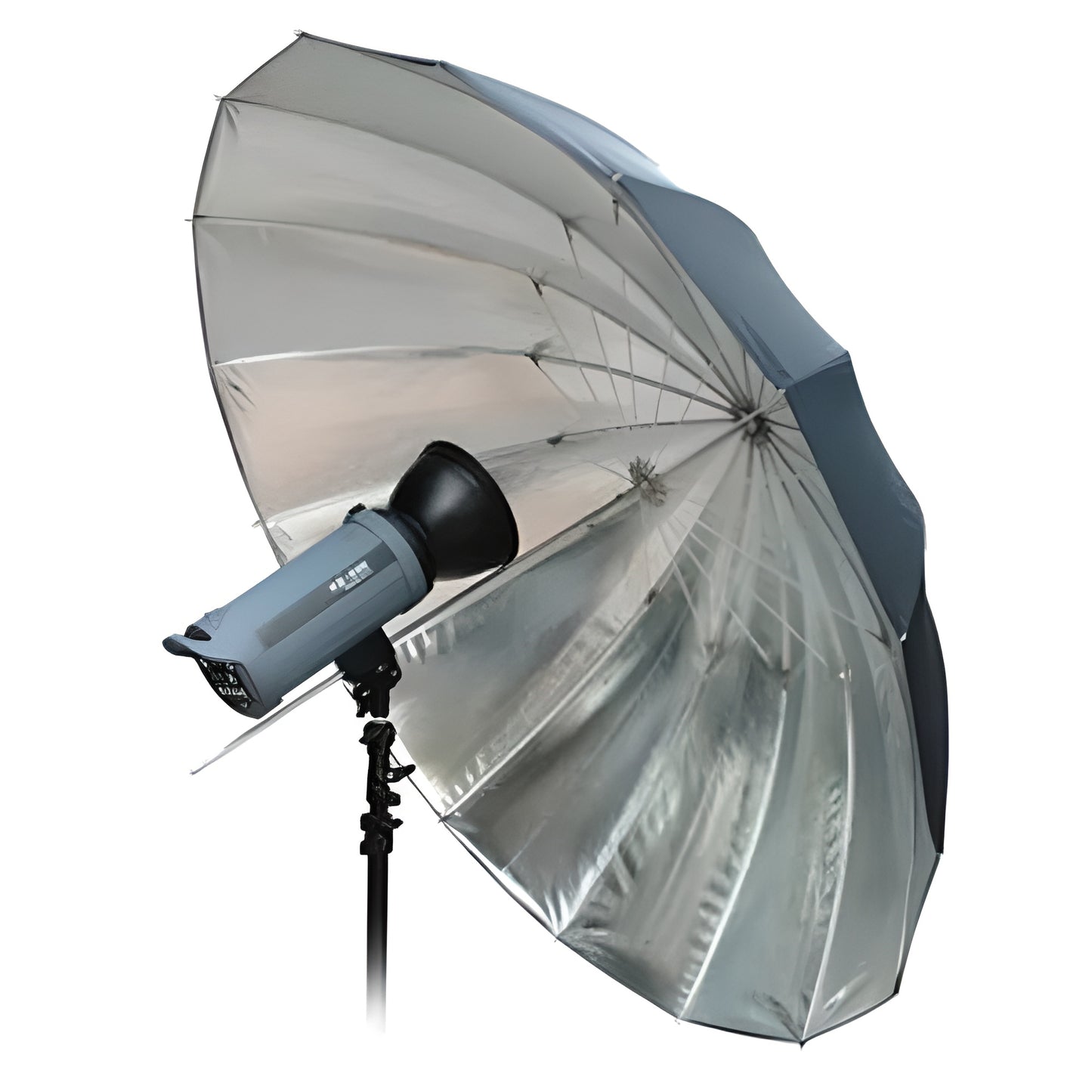 Ombrelletto riflettente jumbo argentato/nero 162 cm per l'astronomia - Bresser