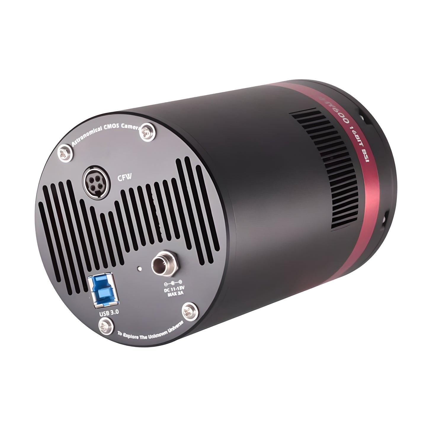 Telecamera QHY600PH-C Color SBFL – CMOS retroilluminato 60 MP, 36 × 24 mm, backfocus 14,5 mm – per l'astronomia – QHY