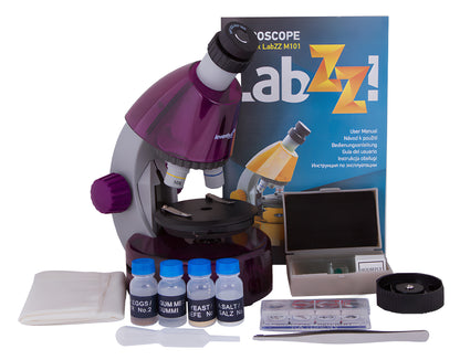 Microscope enfant 40–640x LabZZ M101 Levenhuk