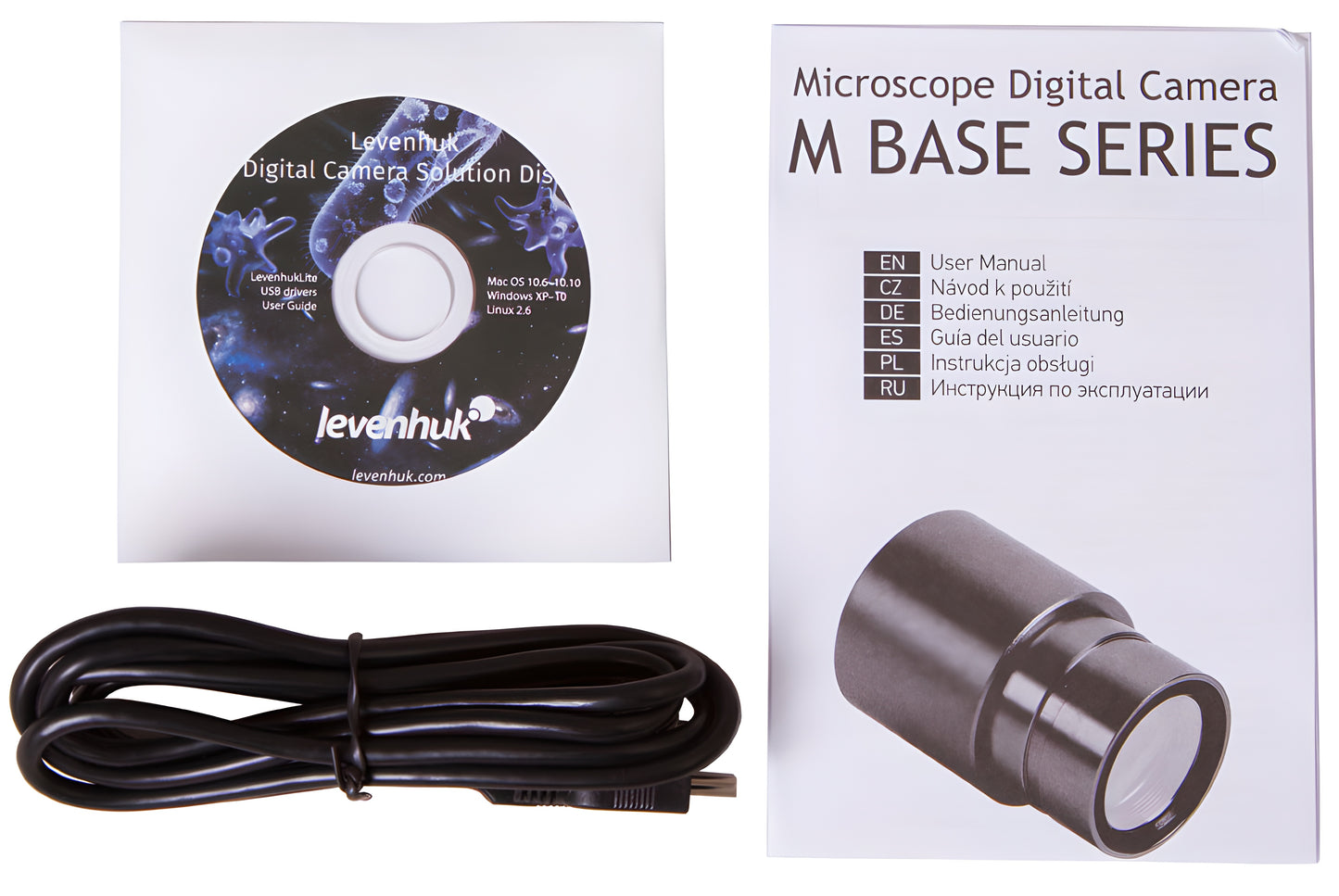 Caméra numérique pour microscope M130 BASE 1,3 Mpx Levenhuk
