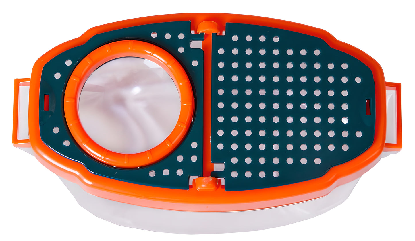 Boîte d'observation pour insectes avec loupe 5x Levenhuk LabZZ C3