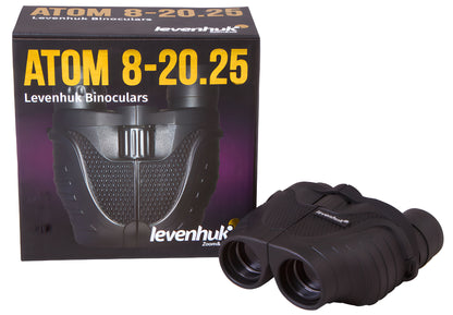 Jumelles compactes zoom 8-20x25 Porro BK-7 - Levenhuk